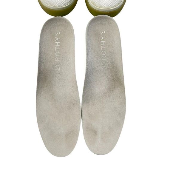 Rothy's Women's The Lace Up White Terry Sneaker Size 9 - Picture 11 of 14